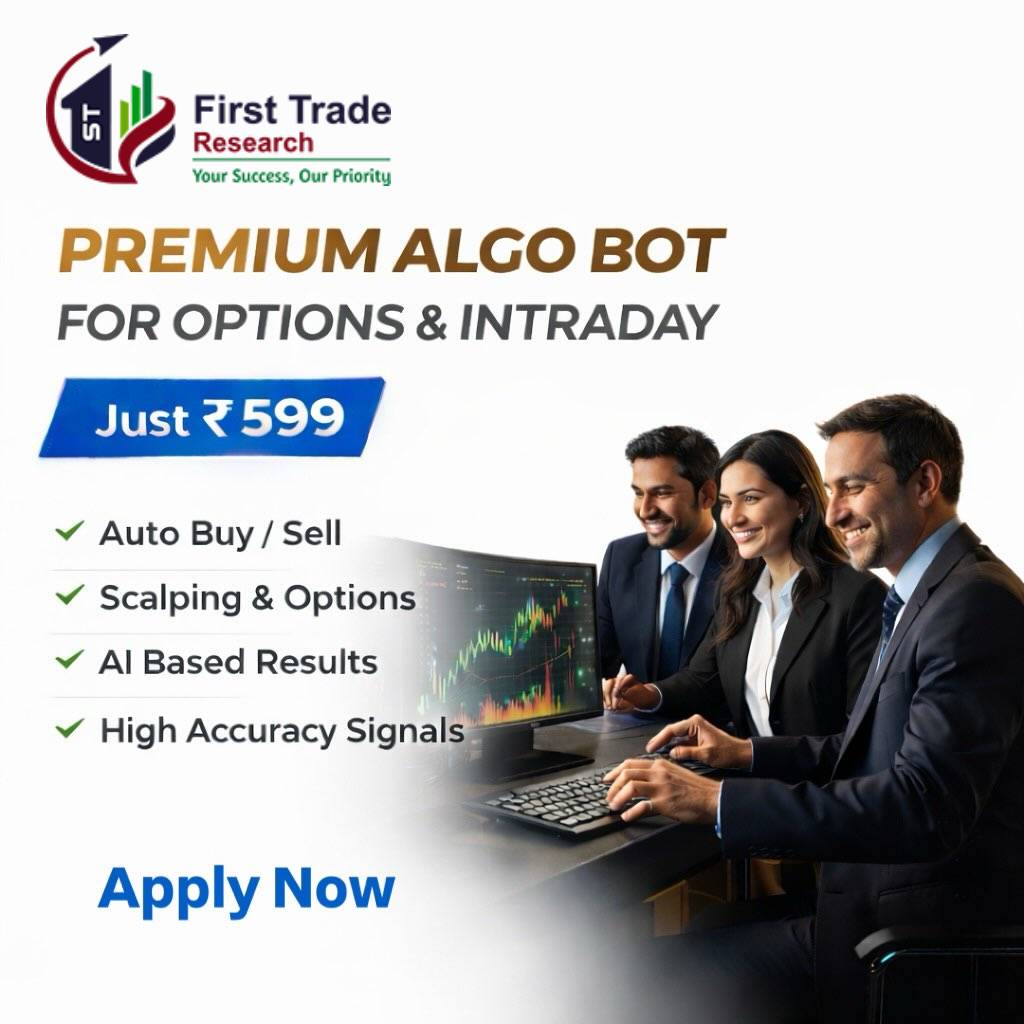 First Trade Research Facebook ad: Become a Smart Trader