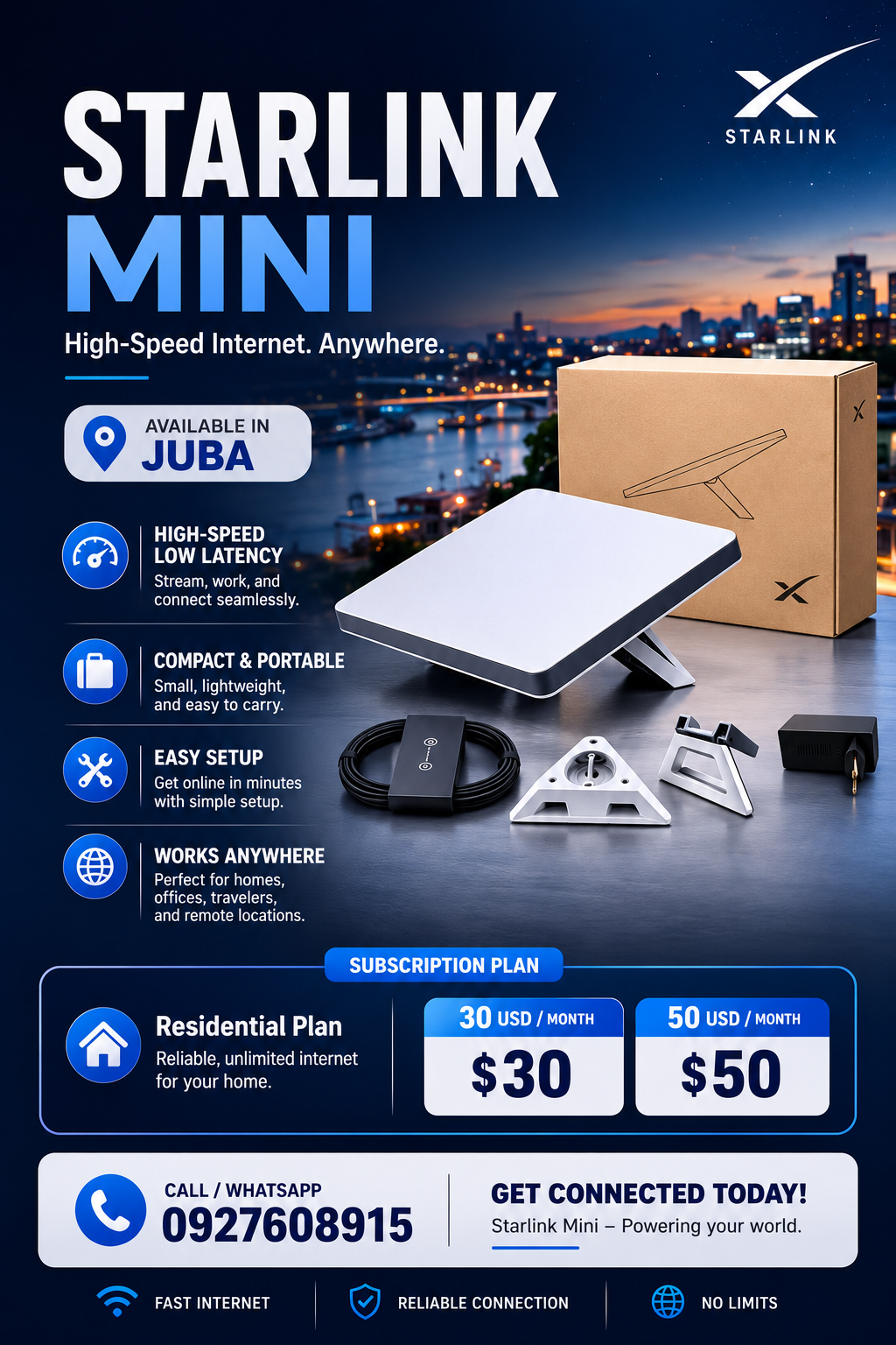 Sudo Digital Agency Facebook ad: STARLINK MINI