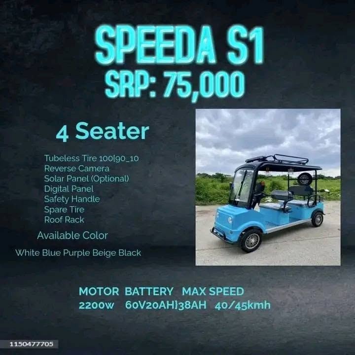 Speeda Ebikes Malolos 2 Branch Facebook ad: WE ARE OPEN FROM 8:30 to 6:00 pm!