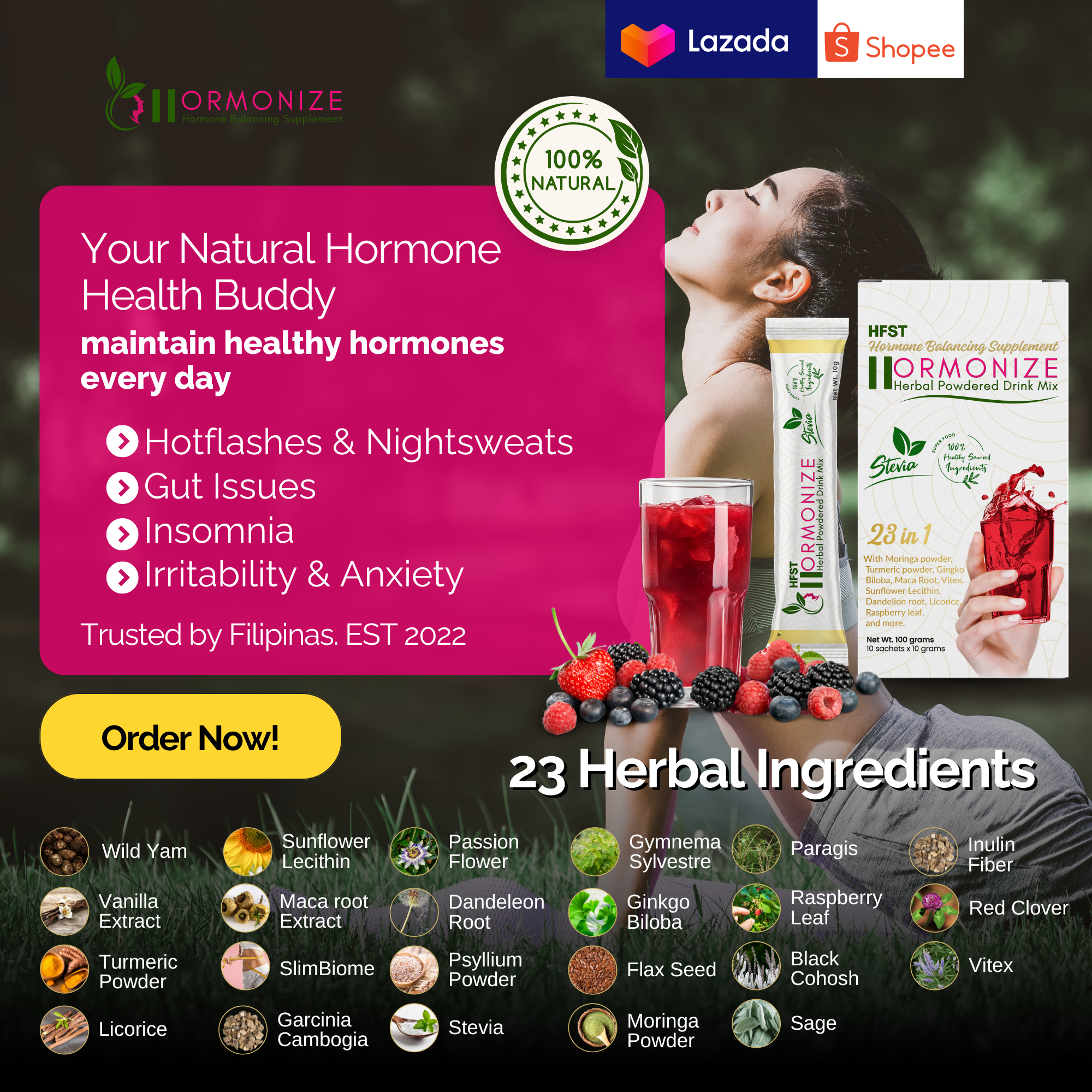 HormonizePh Facebook ad