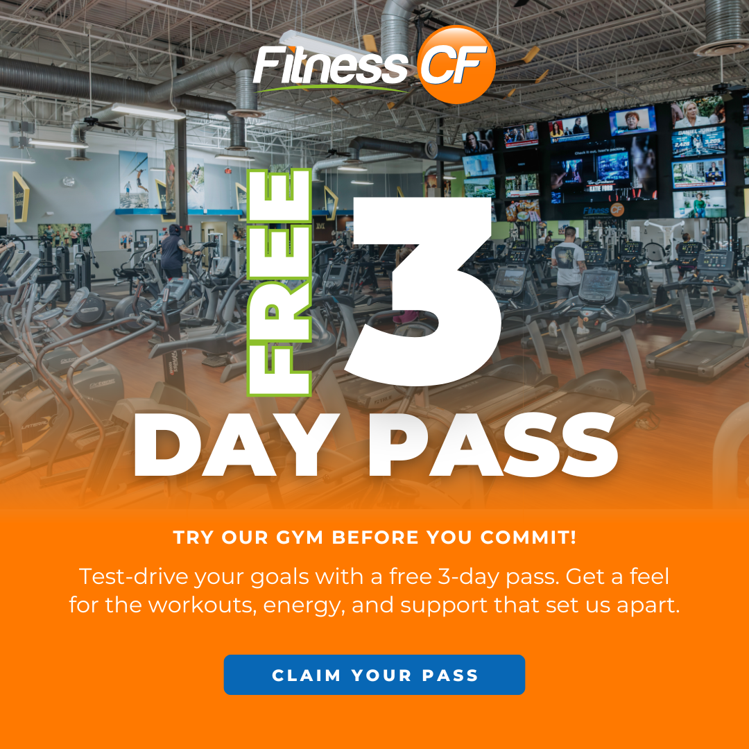 Fitness CF Clermont Facebook ad: Free 3-Day Pass!