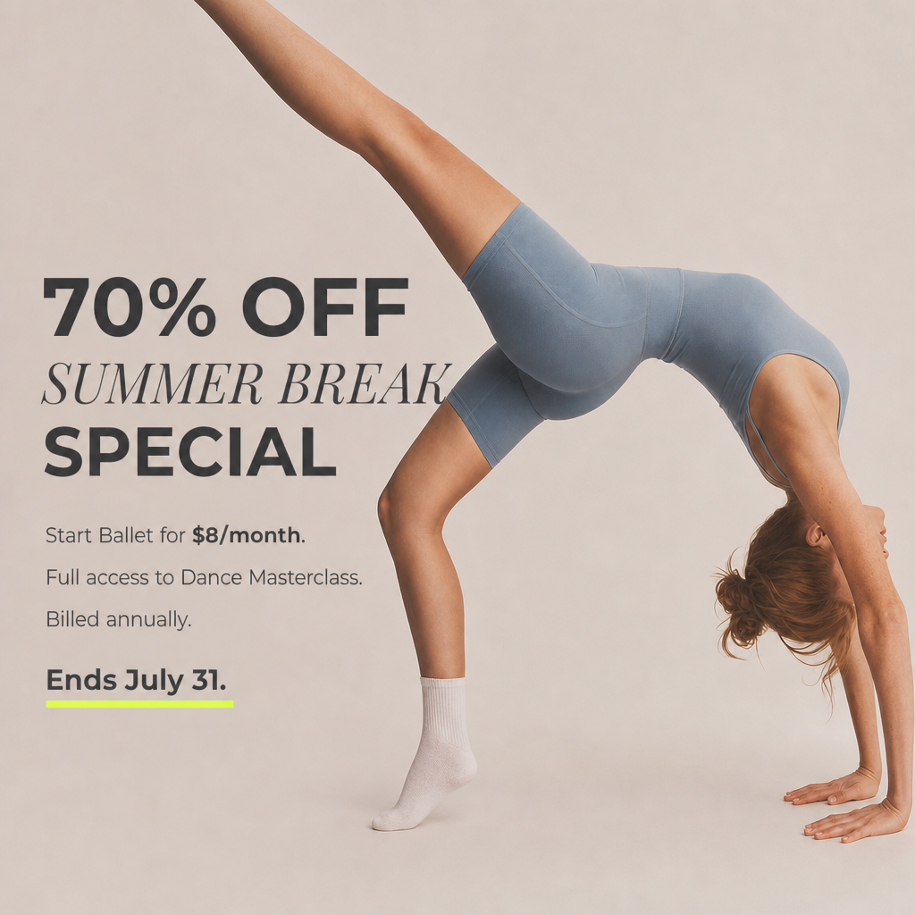 Dance Masterclass Facebook ad