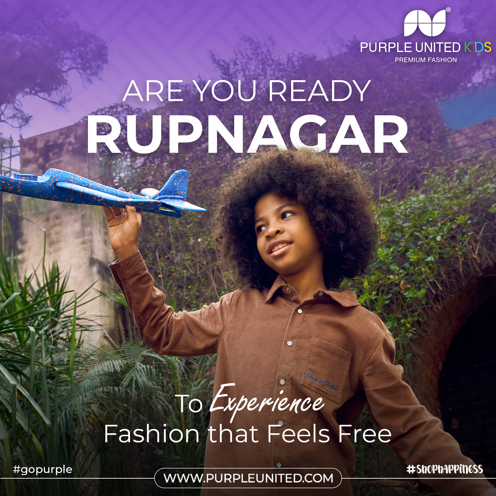 Purple United Facebook ad