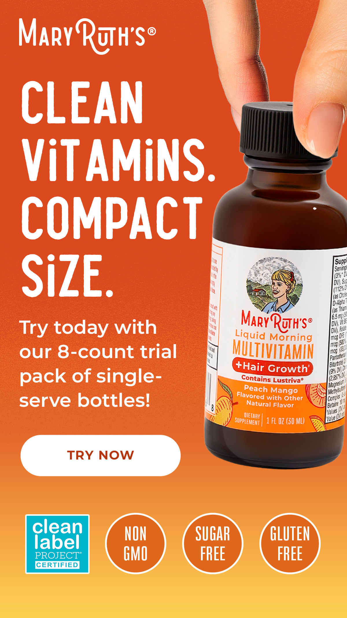 MaryRuth's Facebook ad