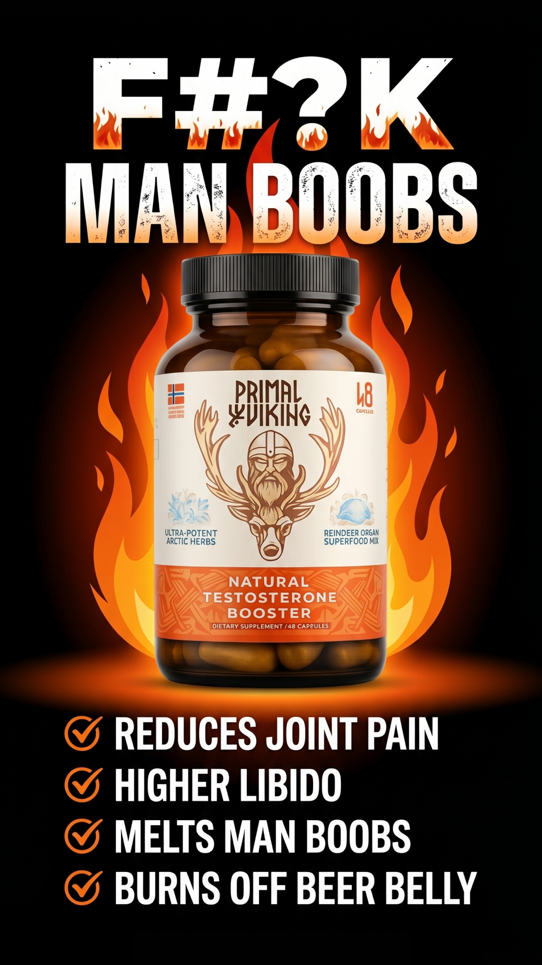 Primal Viking Facebook ad