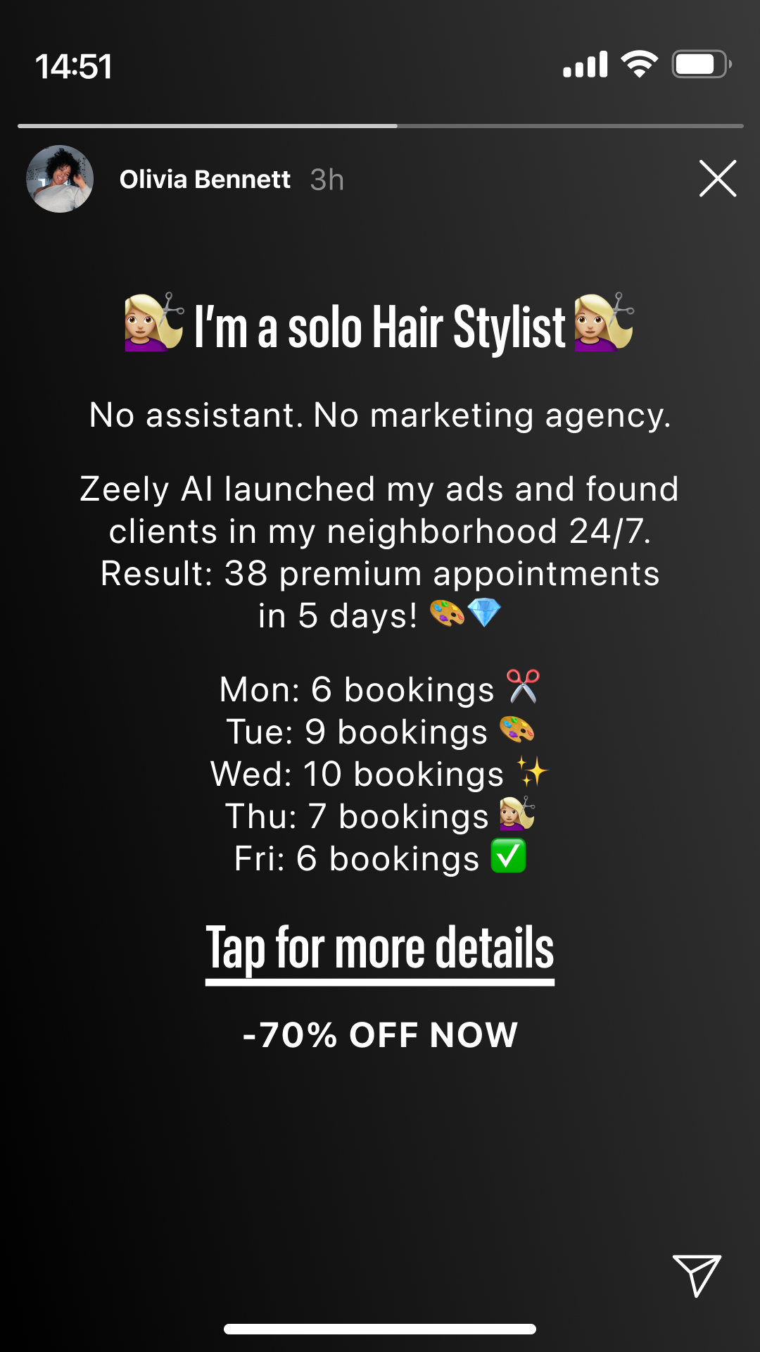 Zeely Facebook ad
