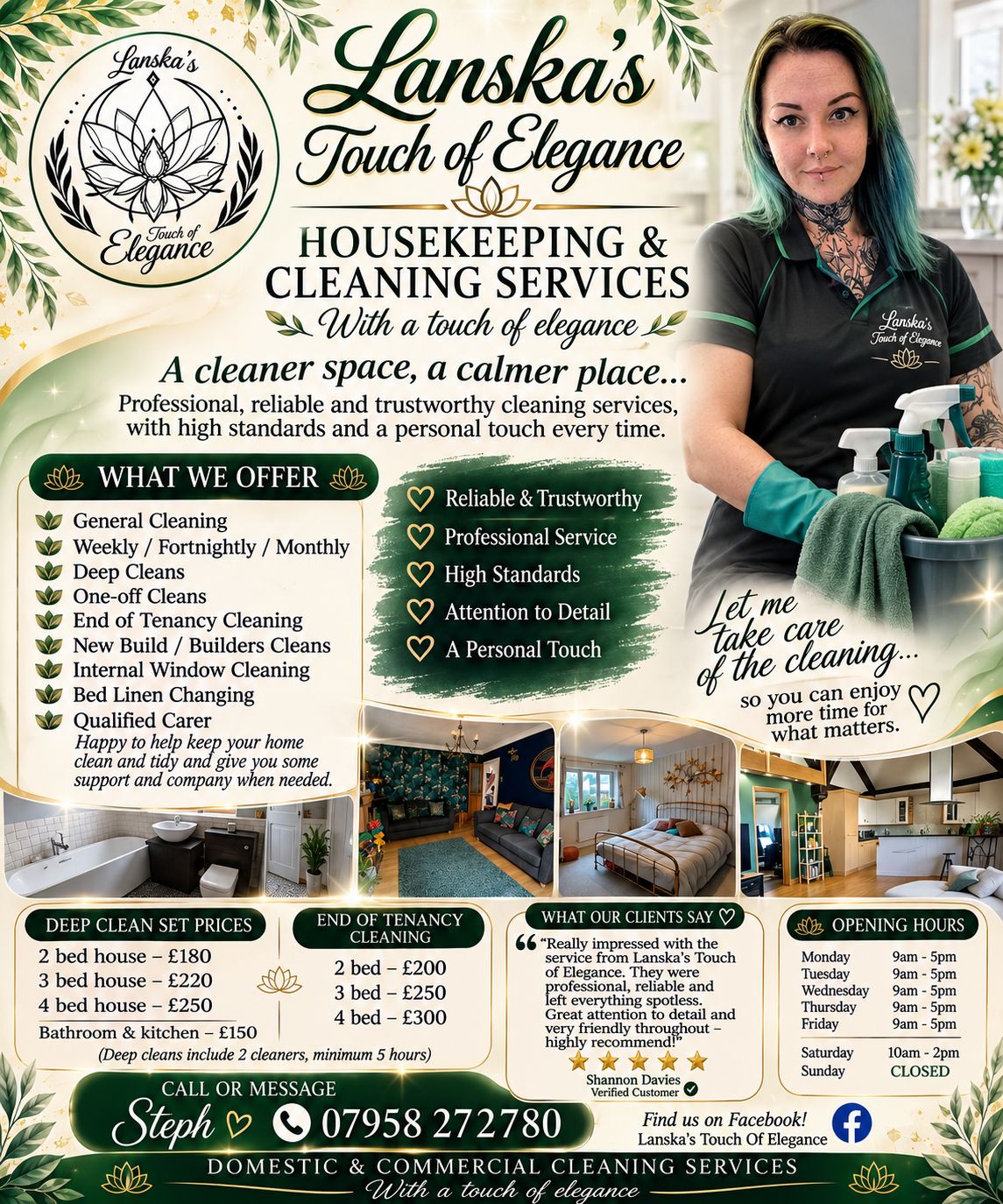Steph Lanska Whitehouse Facebook ad