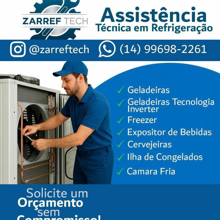 Zarref Tech Bauru Facebook ad