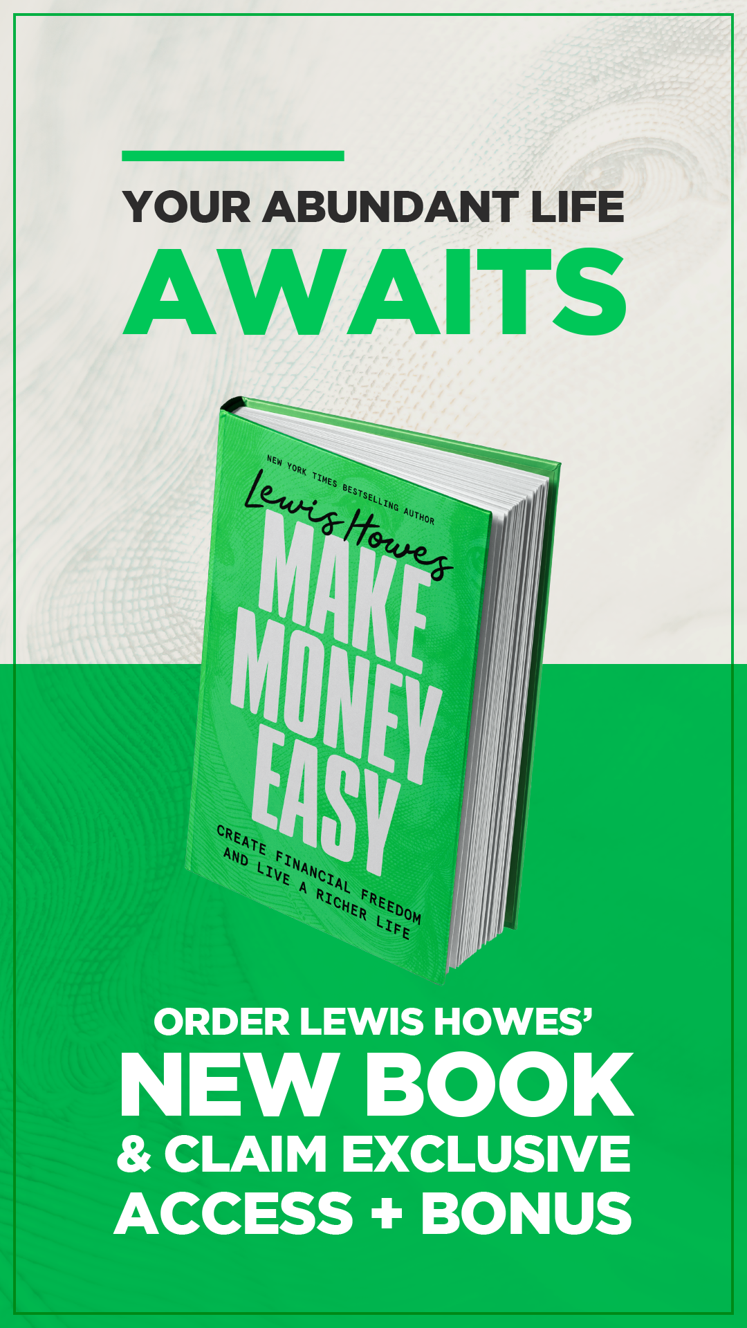 Lewis Howes Facebook ad from May 12, 2026
