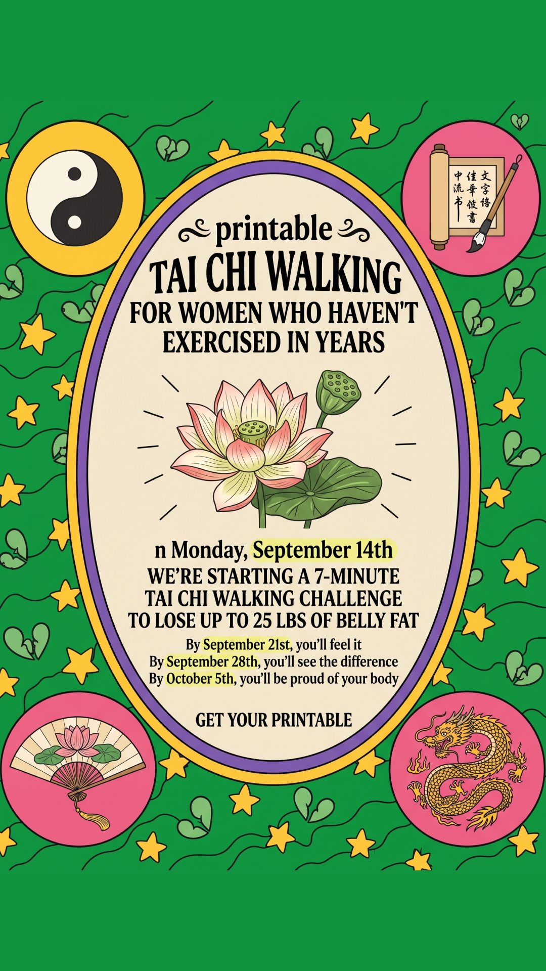 WalkFit Daily Walking Plan Facebook ad
