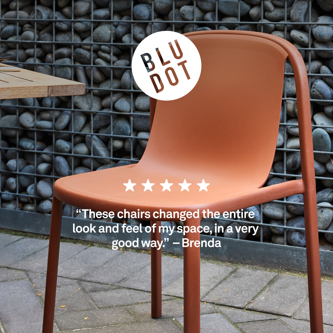 Blu Dot Facebook ad: Five stars, every time.