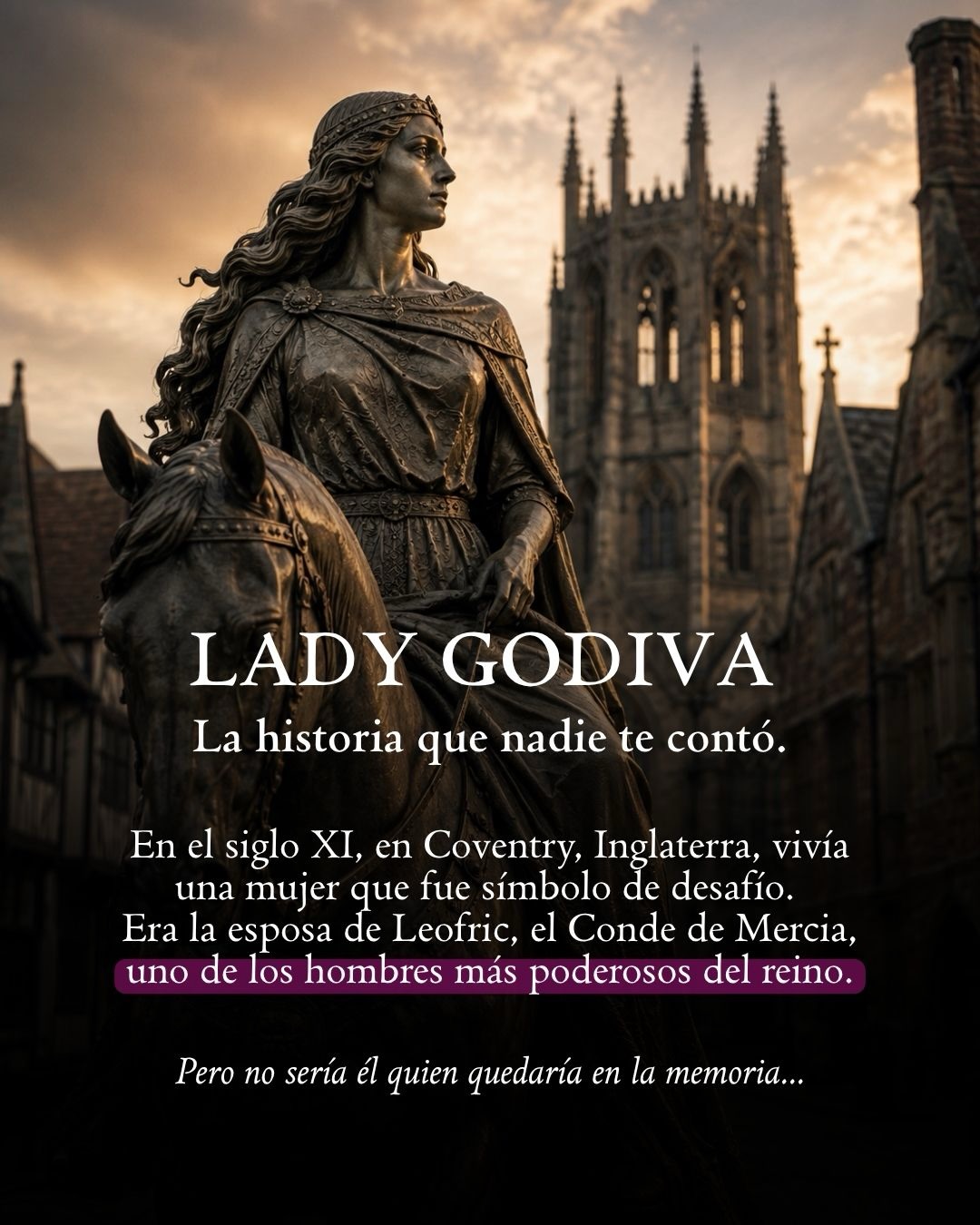 History after office Facebook ad: Siempre se contó que Lady Godiva cabalgó desnuda…