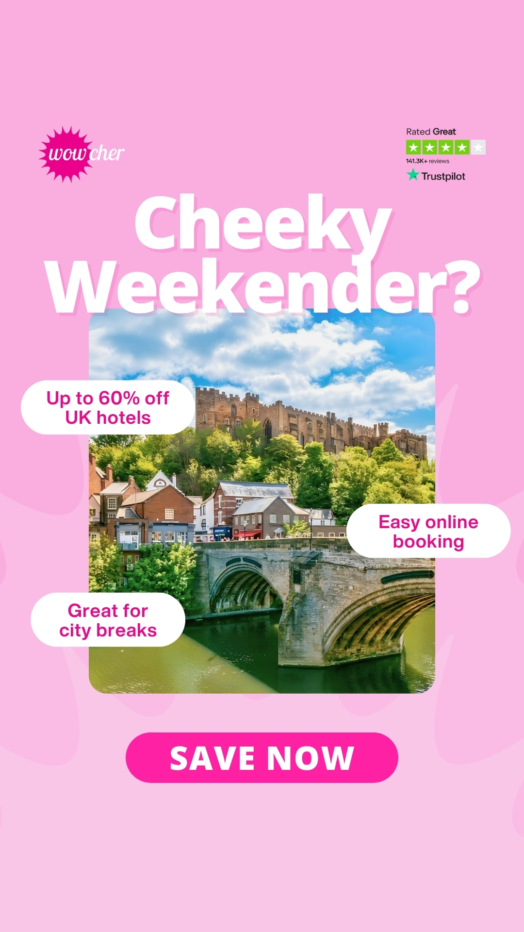 Wowcher Facebook ad