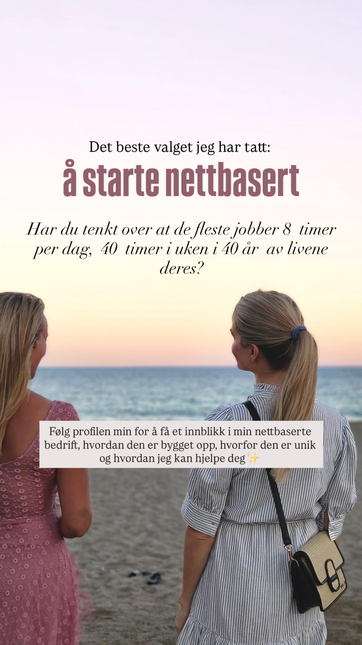 Maybrittmoa Facebook ad: Følg profilen min dersom du ønsker