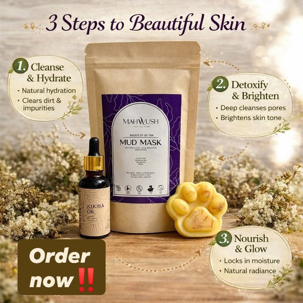 Mahwush Facebook ad: Your FAVOURITE self-care solution has been RESTOCKED