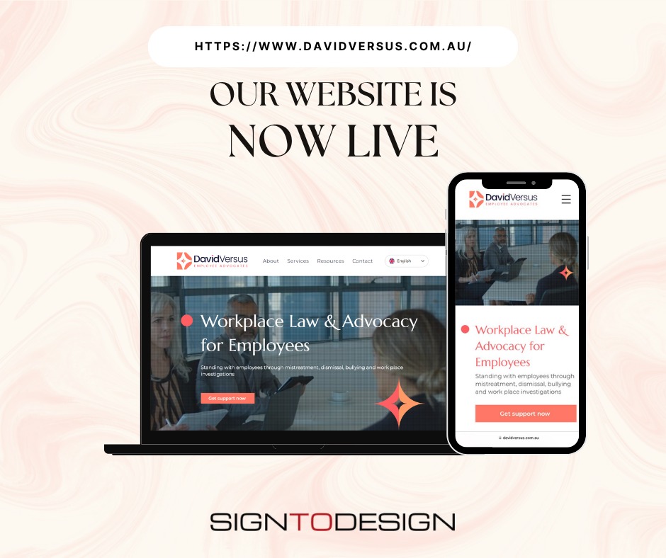 Signtodesign Facebook ad