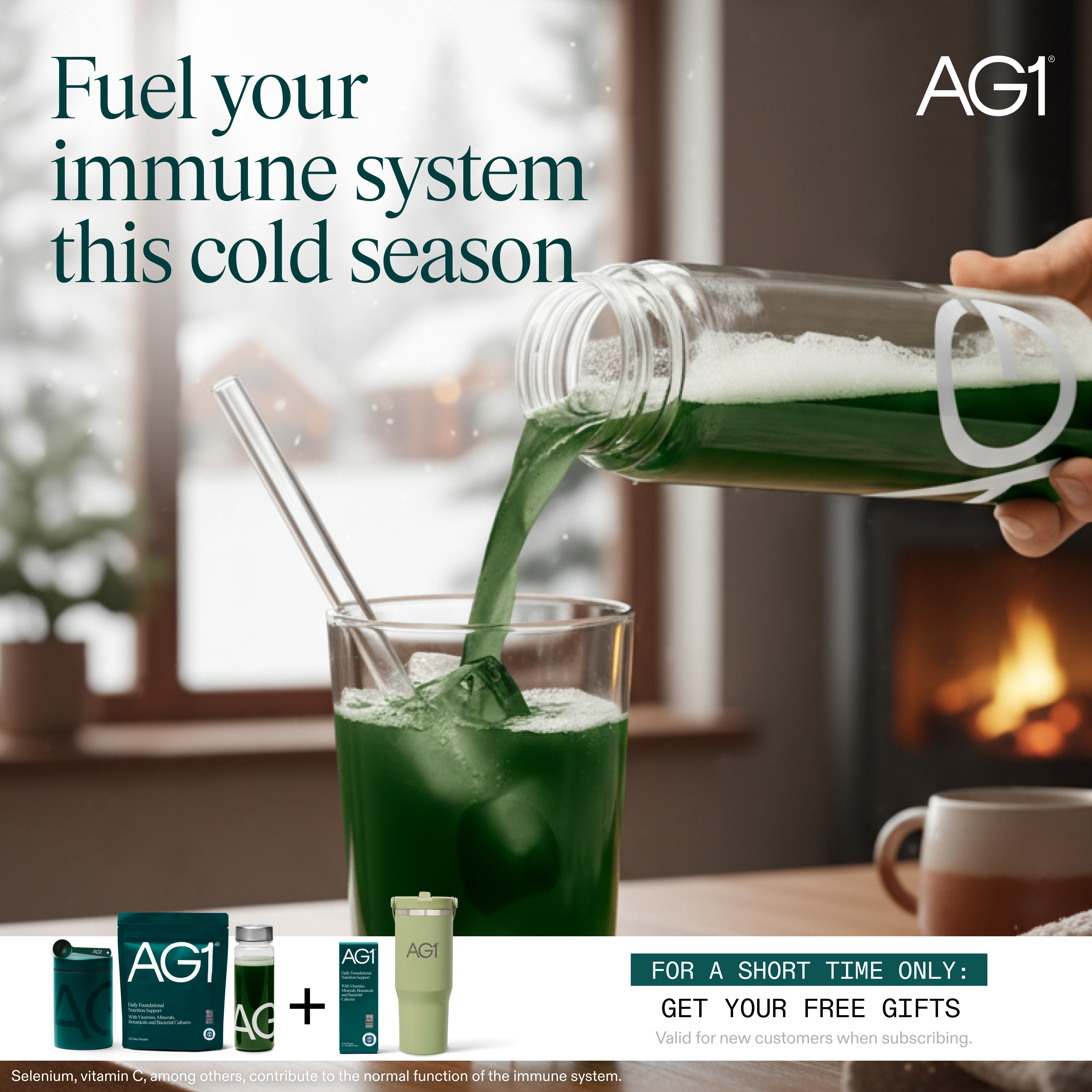 AG1 by Athletic Greens Facebook ad