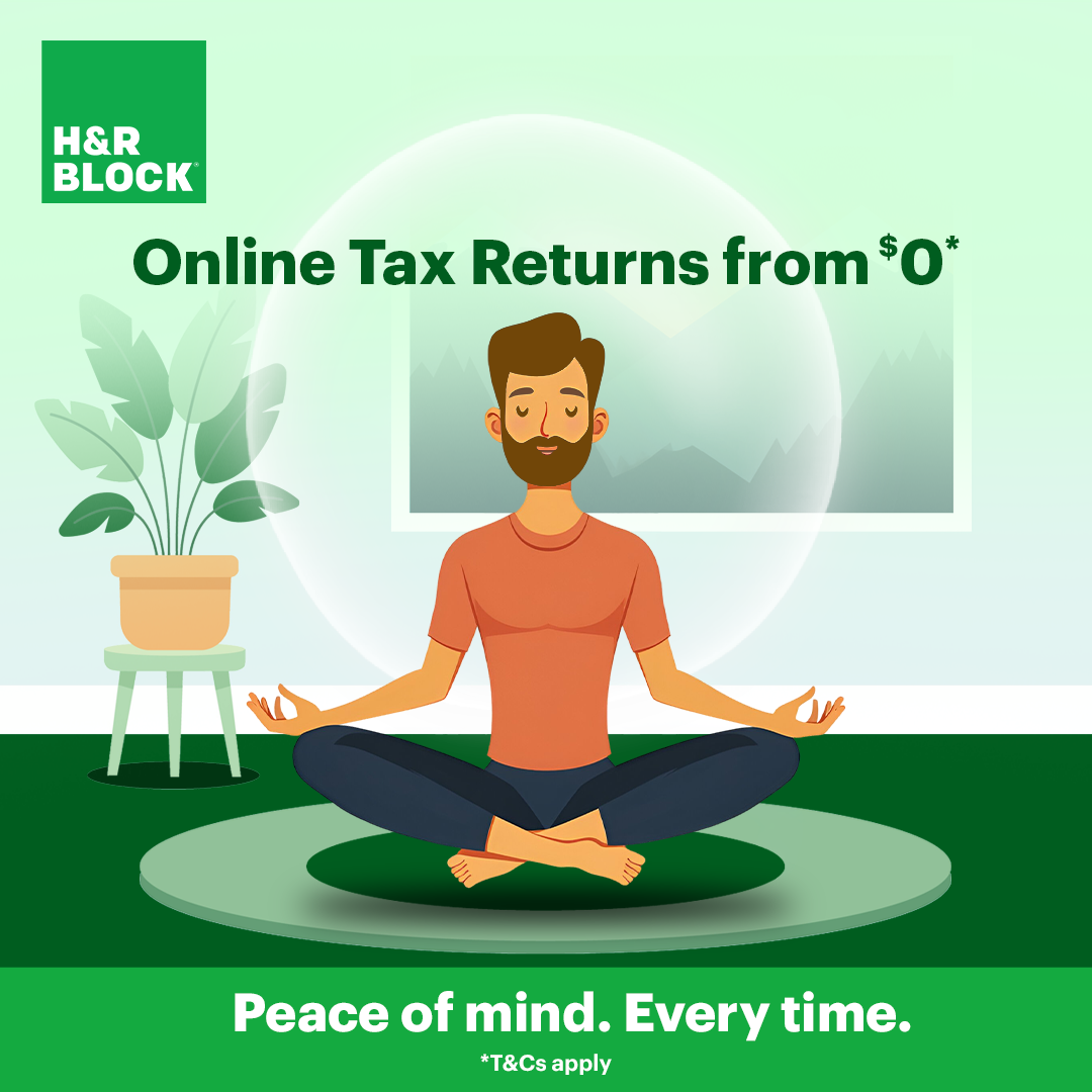H&R Block Australia Facebook ad
