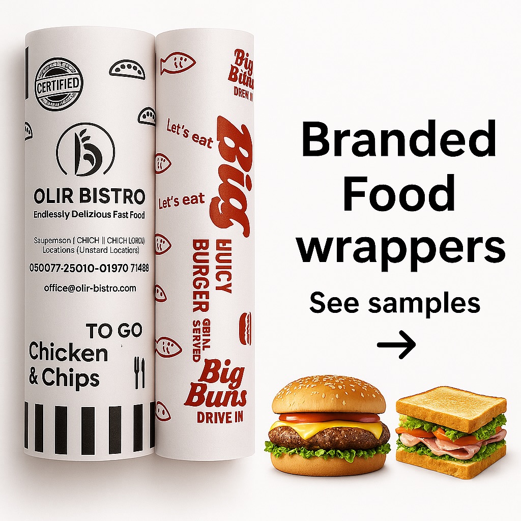 Careyout Paper Packs Facebook ad: Customized Wrappers That Market Your Brand With Every…