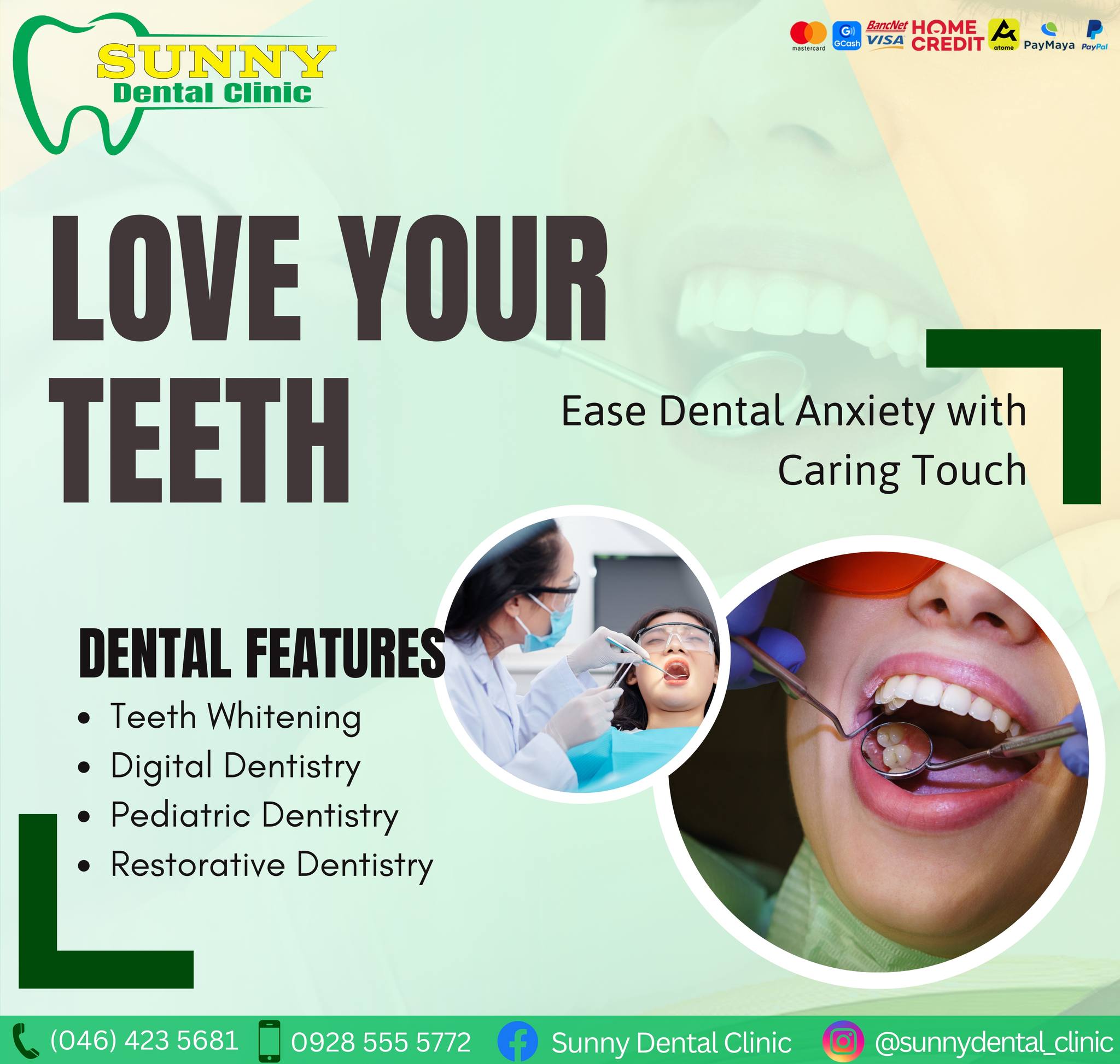 Sunny Dental Clinic Facebook ad