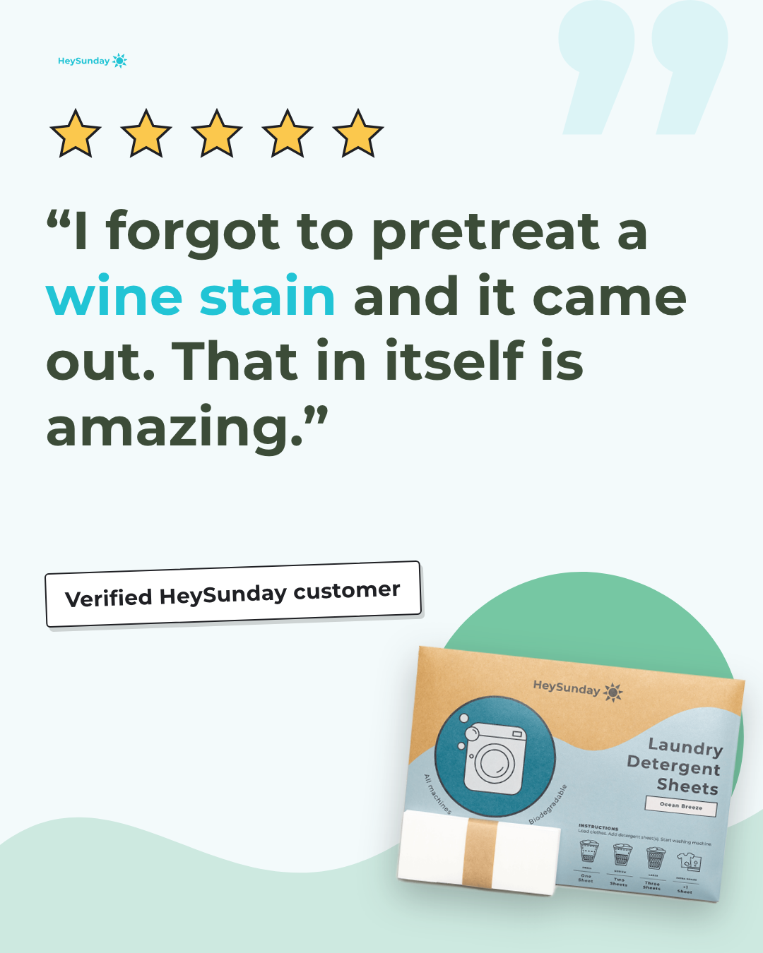 HeySunday Facebook ad
