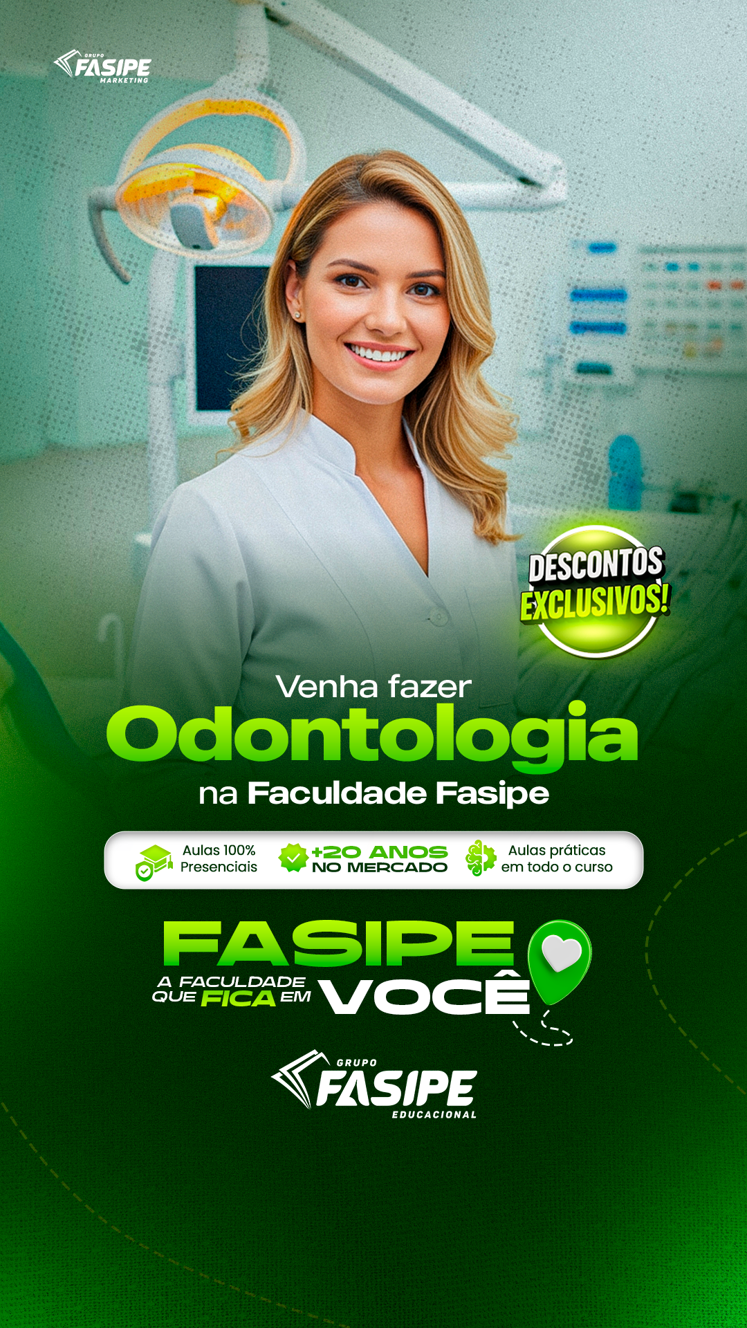 Faculdade Fasipe Sorriso Facebook ad from Dec 3, 2025