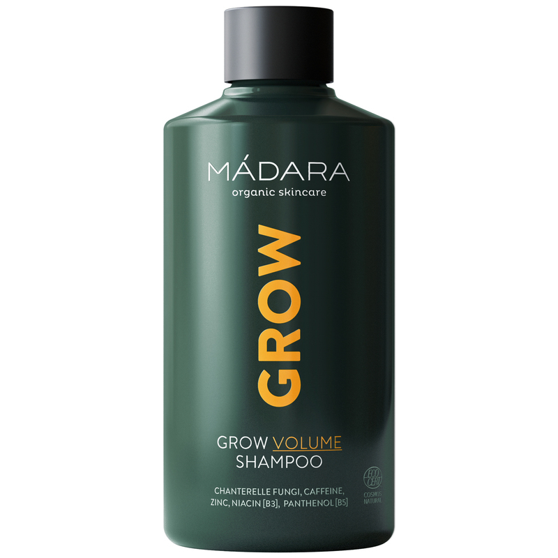 Vitaminstore Facebook ad: MÁDARA Grow Volume haircare: nu 50% korting