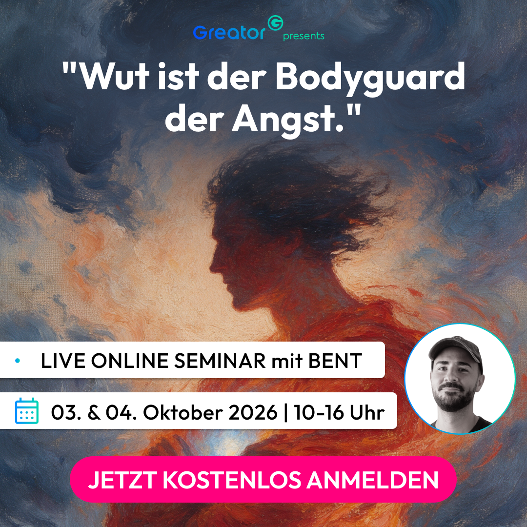 Greator Facebook ad: Live Online Seminar am 3. & 4. Oktober