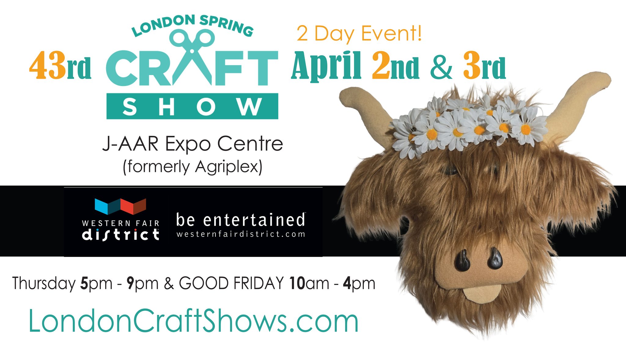 London Craft Shows Facebook ad: 43rd London Spring Craft Show