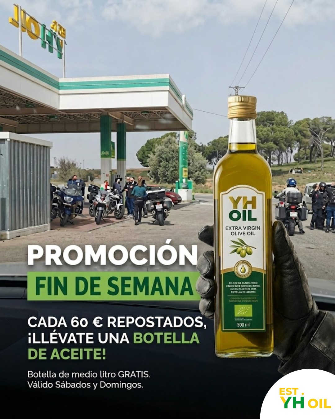 EST YH Oli Facebook ad: bp YH Oil Alcala de Guadaira to bp YH Oil Alcala de Guadaira