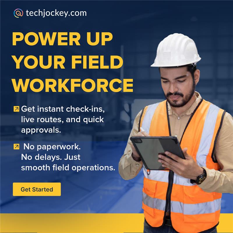 Techjockey Facebook ad