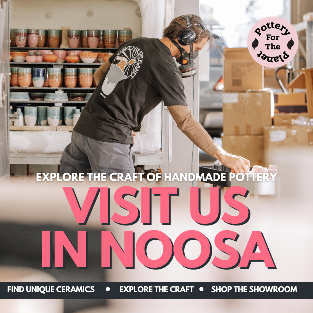 Pottery For The Planet Facebook ad: Sunshine Coast Locals!