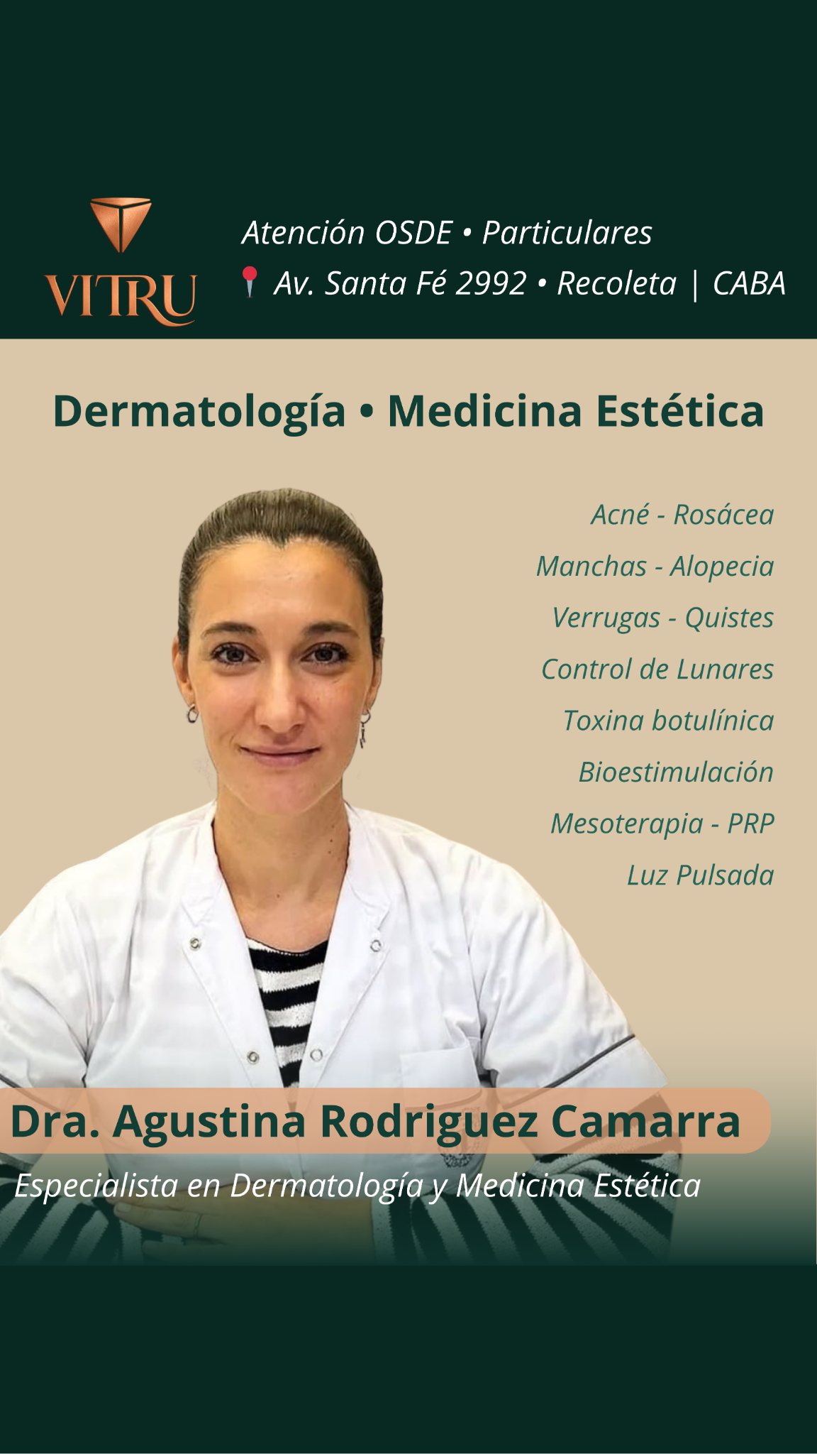 Vitru - Dermatología Estética & Life Style Facebook ad from Mar 5, 2026