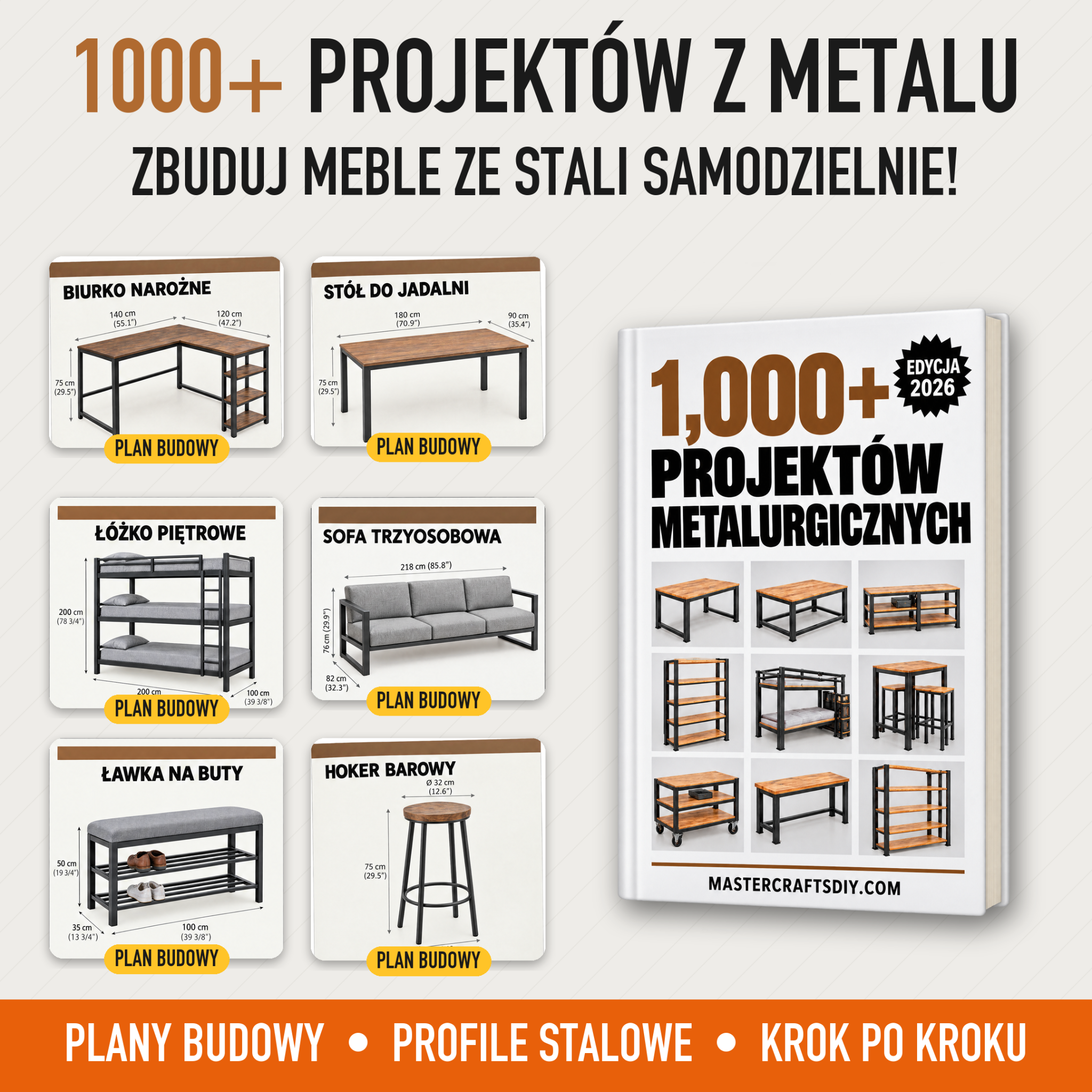 Master Crafts DIY Facebook ad: 1000+ Projektów Metalurgicznych