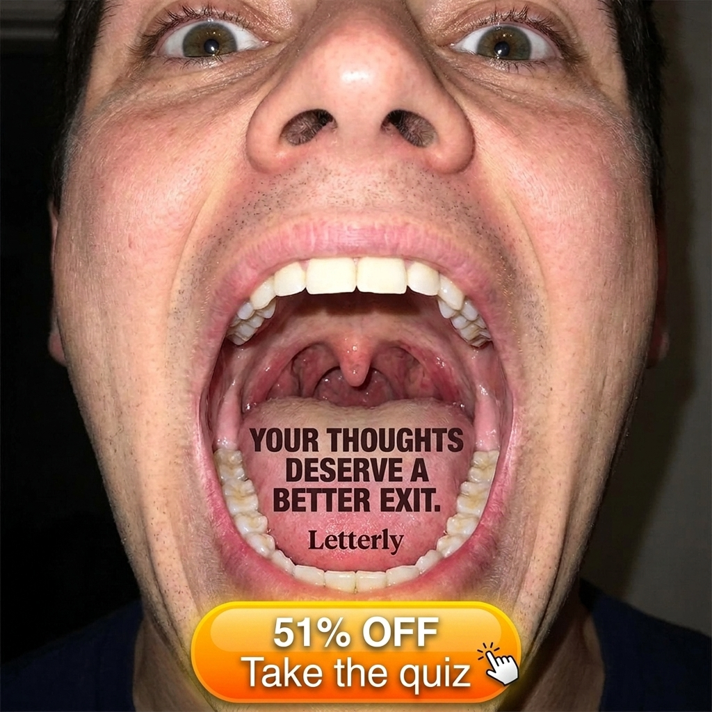 Letterly Facebook ad