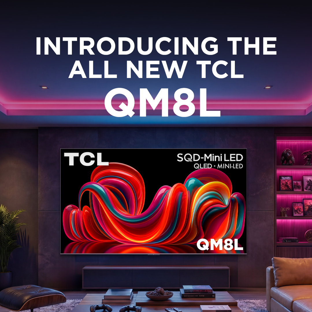 TCL Electronics Facebook ad: See every detail with stunning clarity, from the…