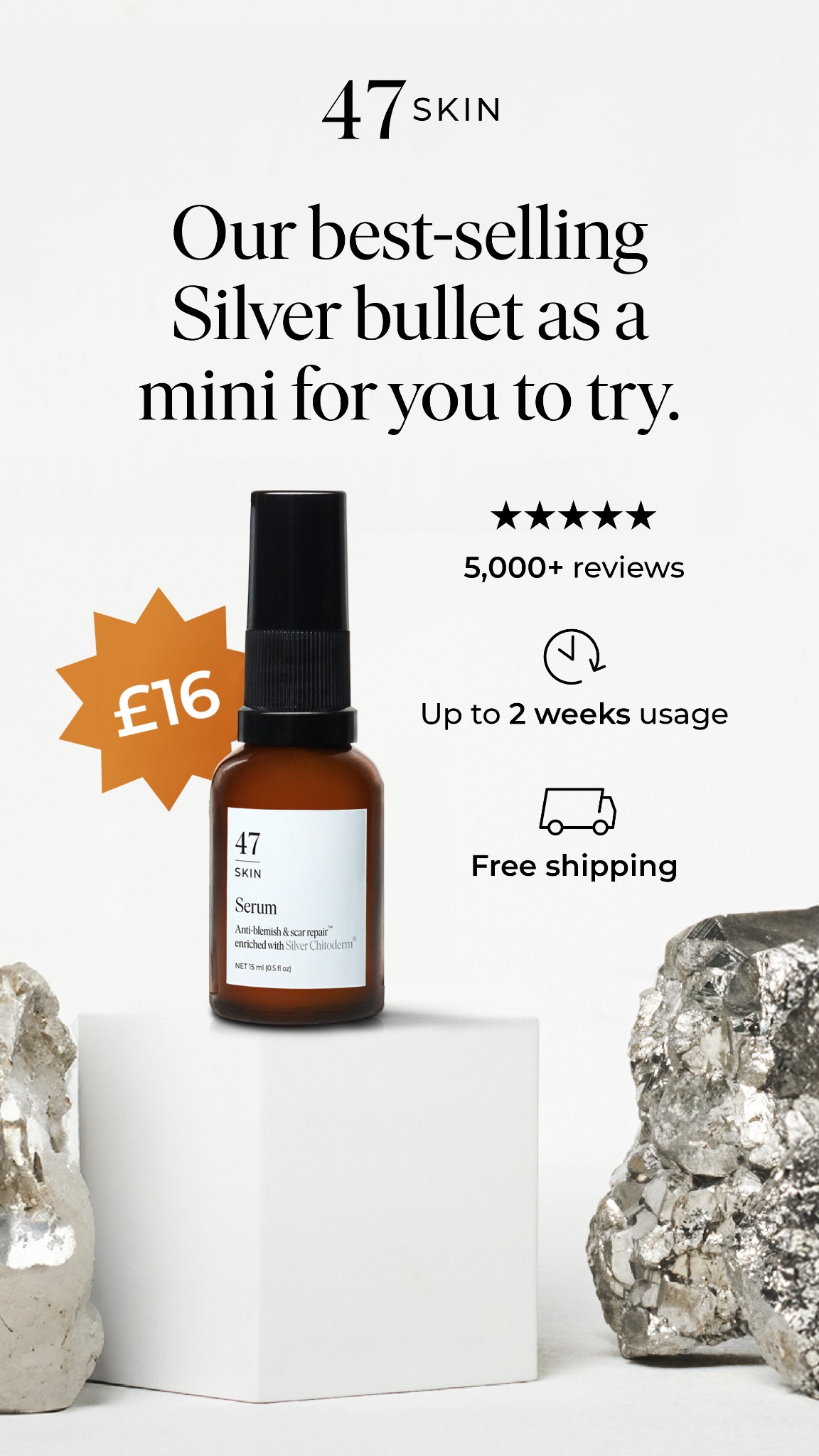 47Skin Facebook ad