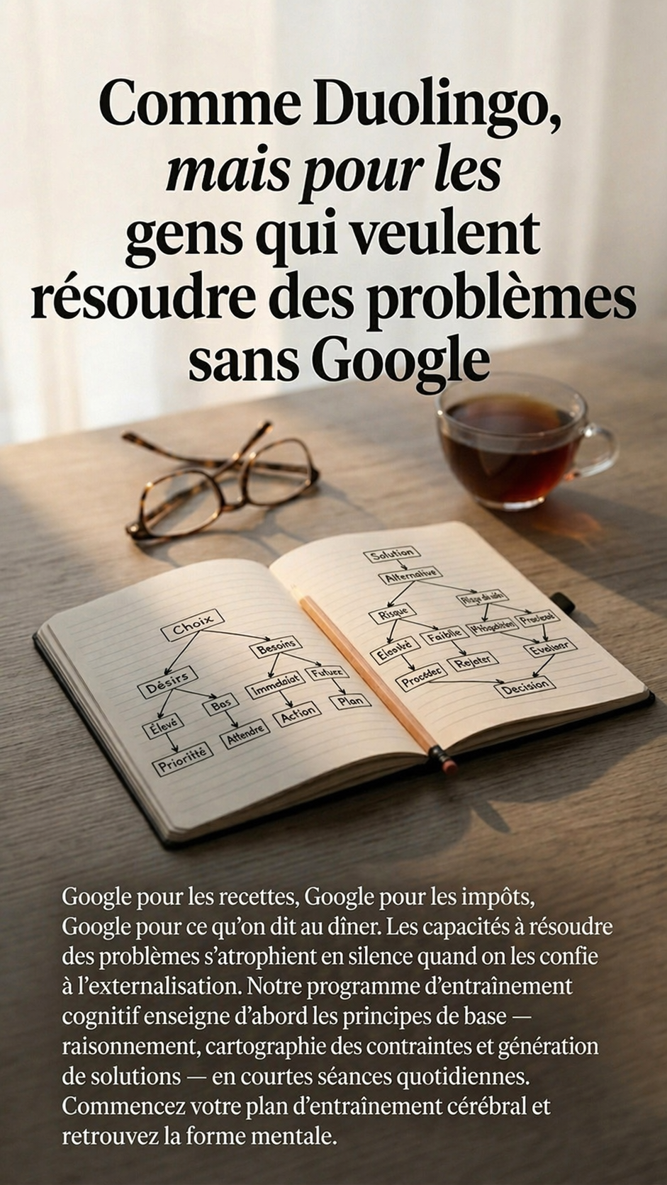 Impulse: Brain Training & Self-Discovery Facebook ad