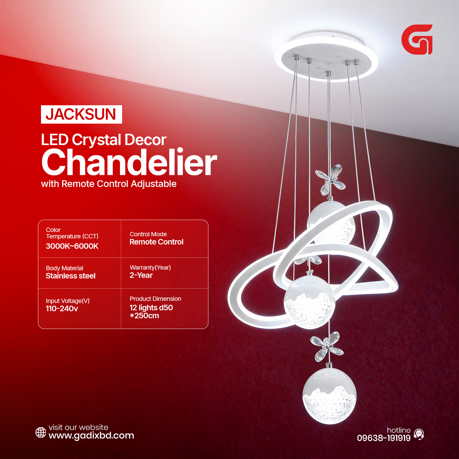Gadix Facebook ad: Luxury That Drops Like a Jewel.
