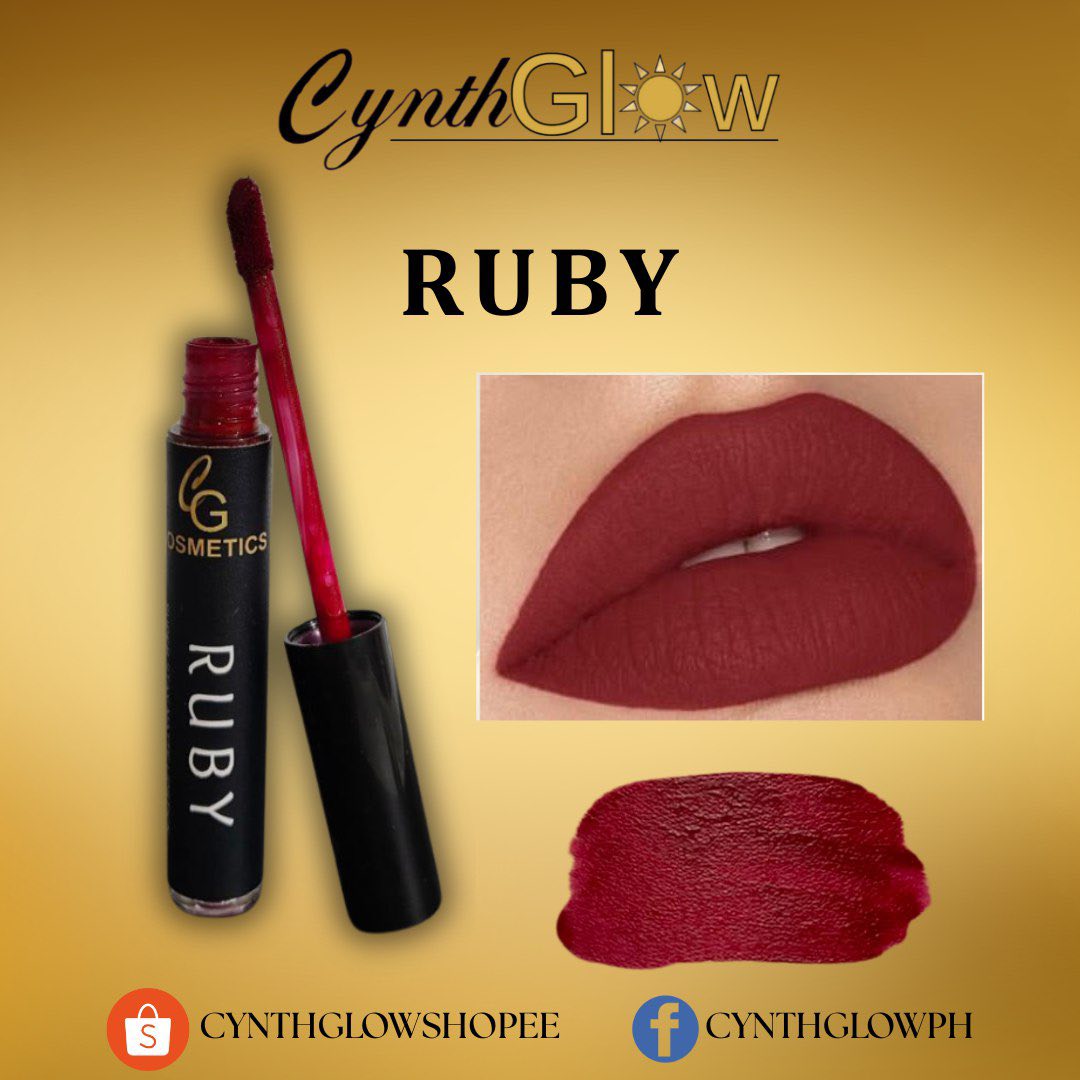 CynthGlowph Facebook ad: Confidence in a swipe Long-lasting, kiss-proof…