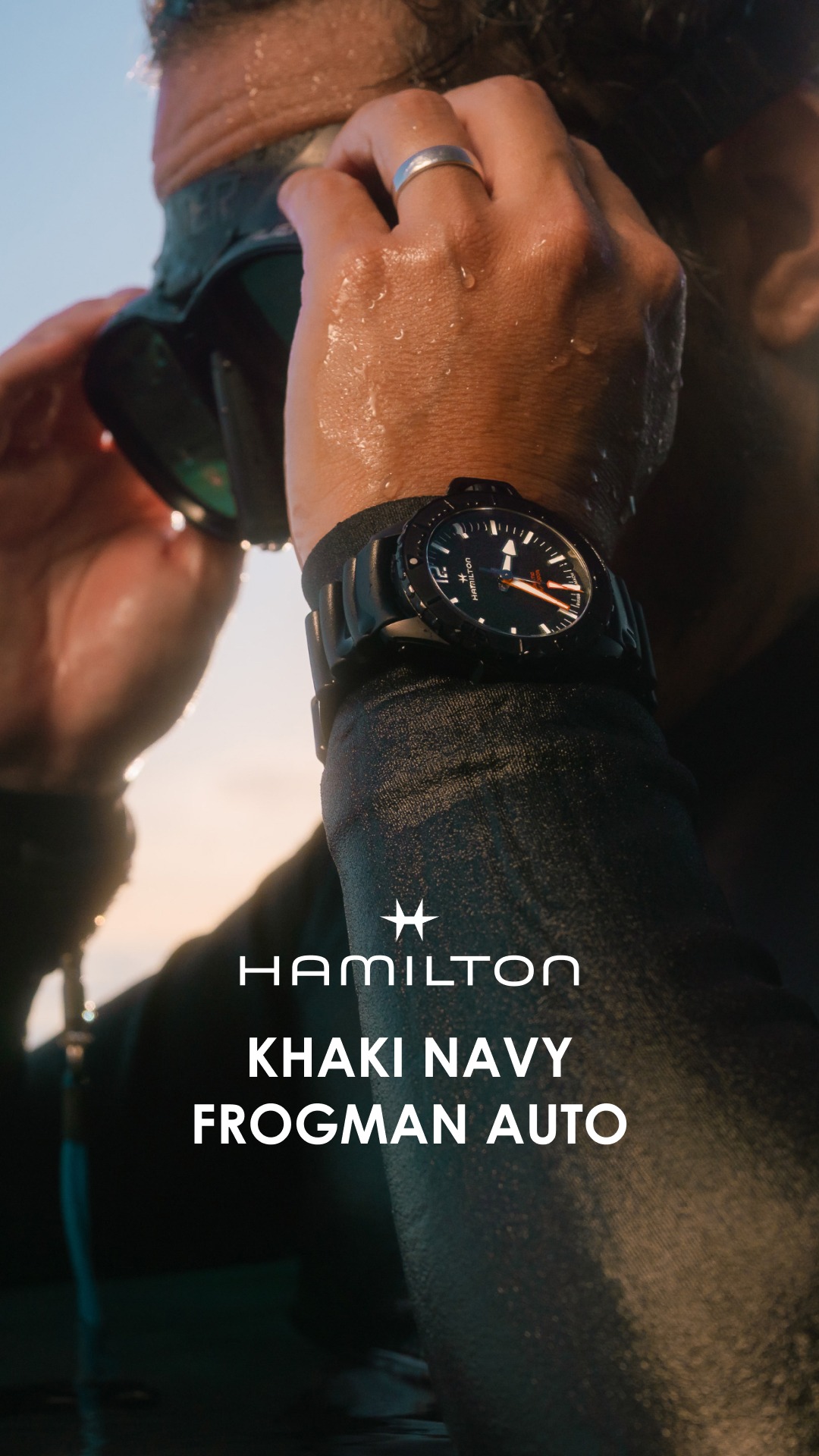 Hamilton Watch Facebook ad