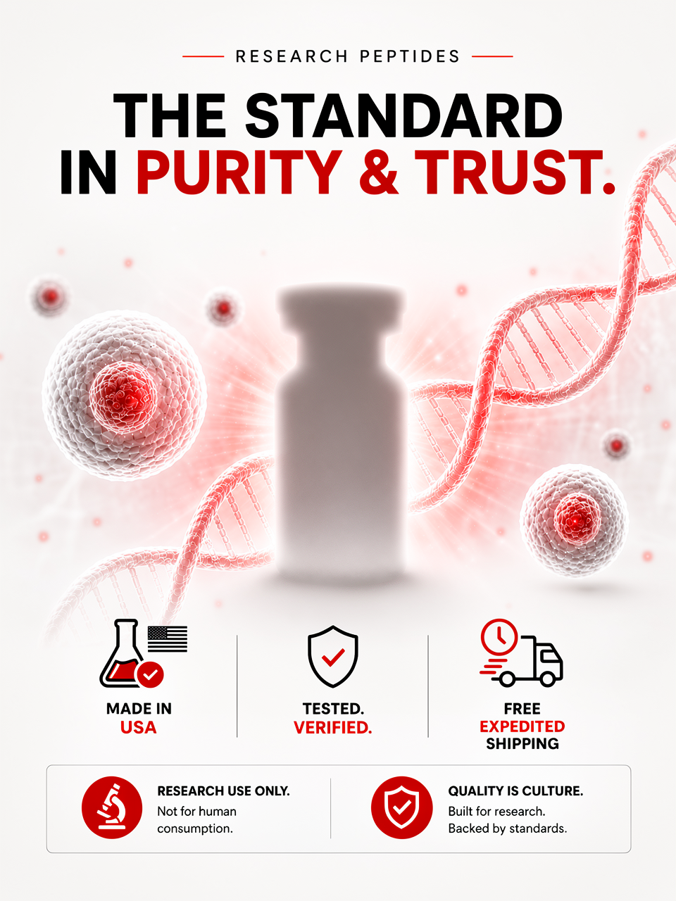 Kylo Labs Facebook ad: Explore Peptide Research