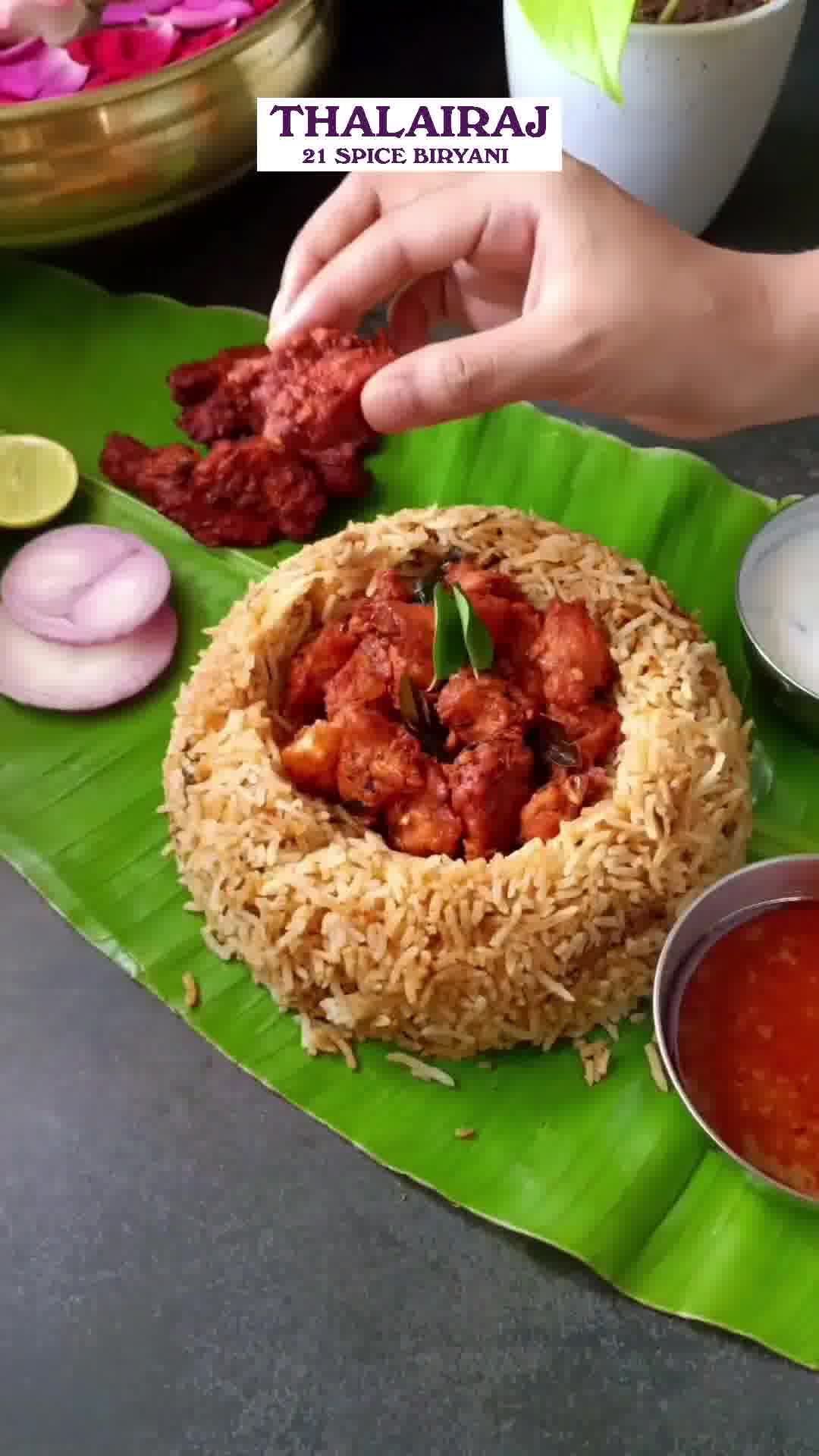 Thalairaj Biryani Facebook ad: Grand Launch Offer! Enjoy 50% off