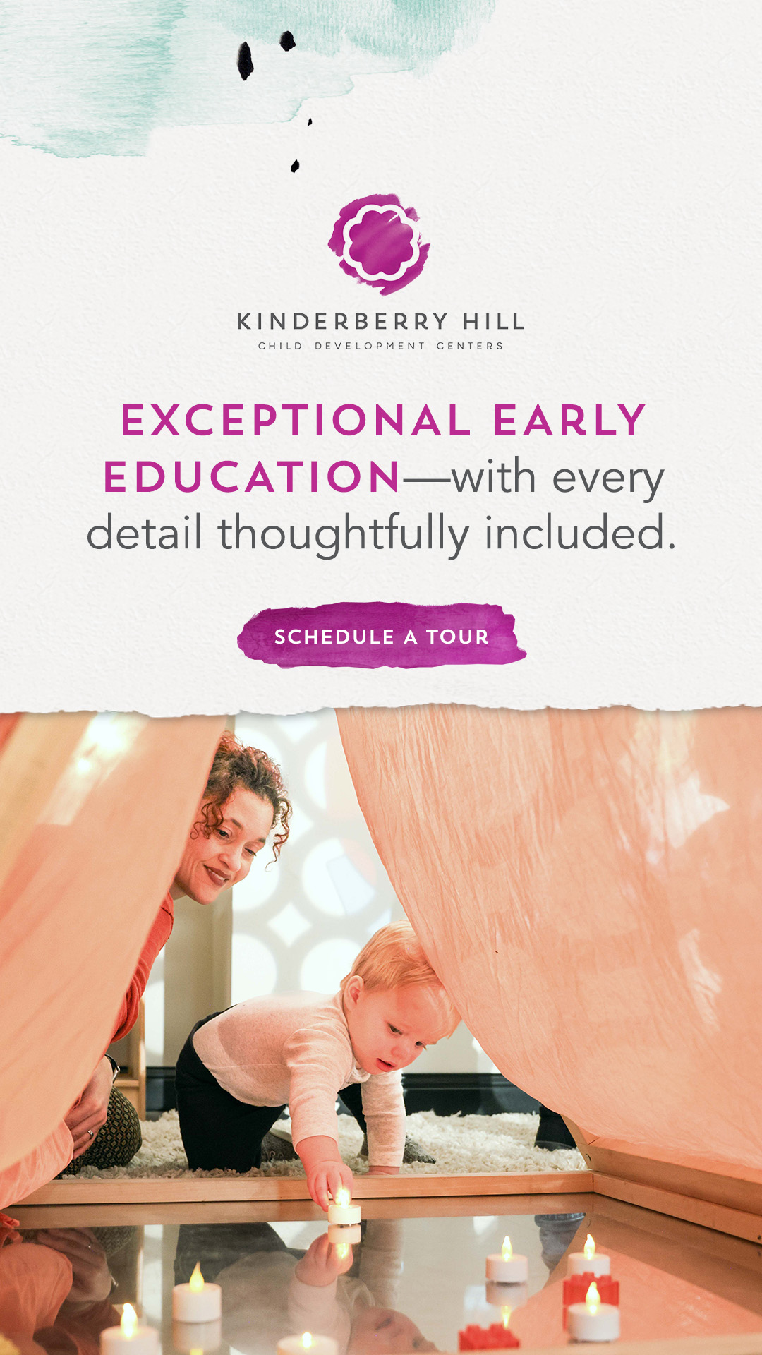 Kinderberry Hill Child Development Centers Facebook ad