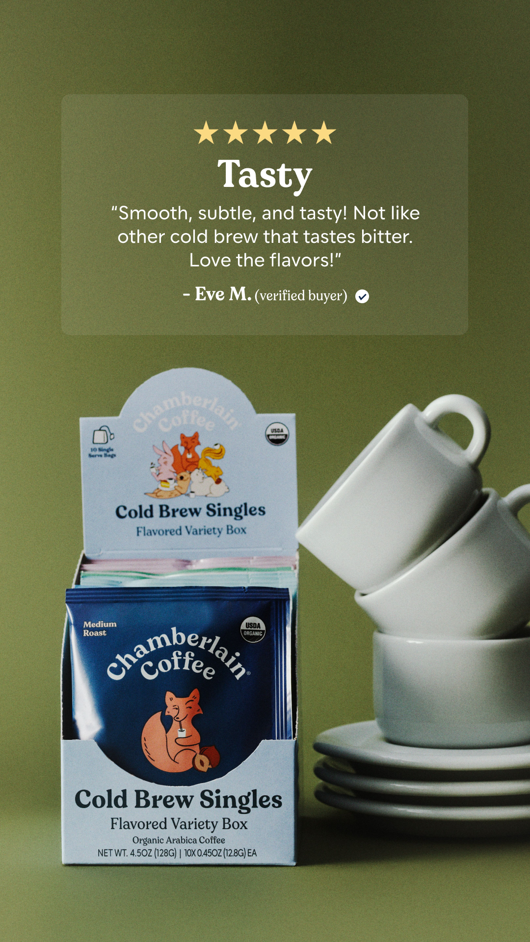 Chamberlain Coffee Facebook ad
