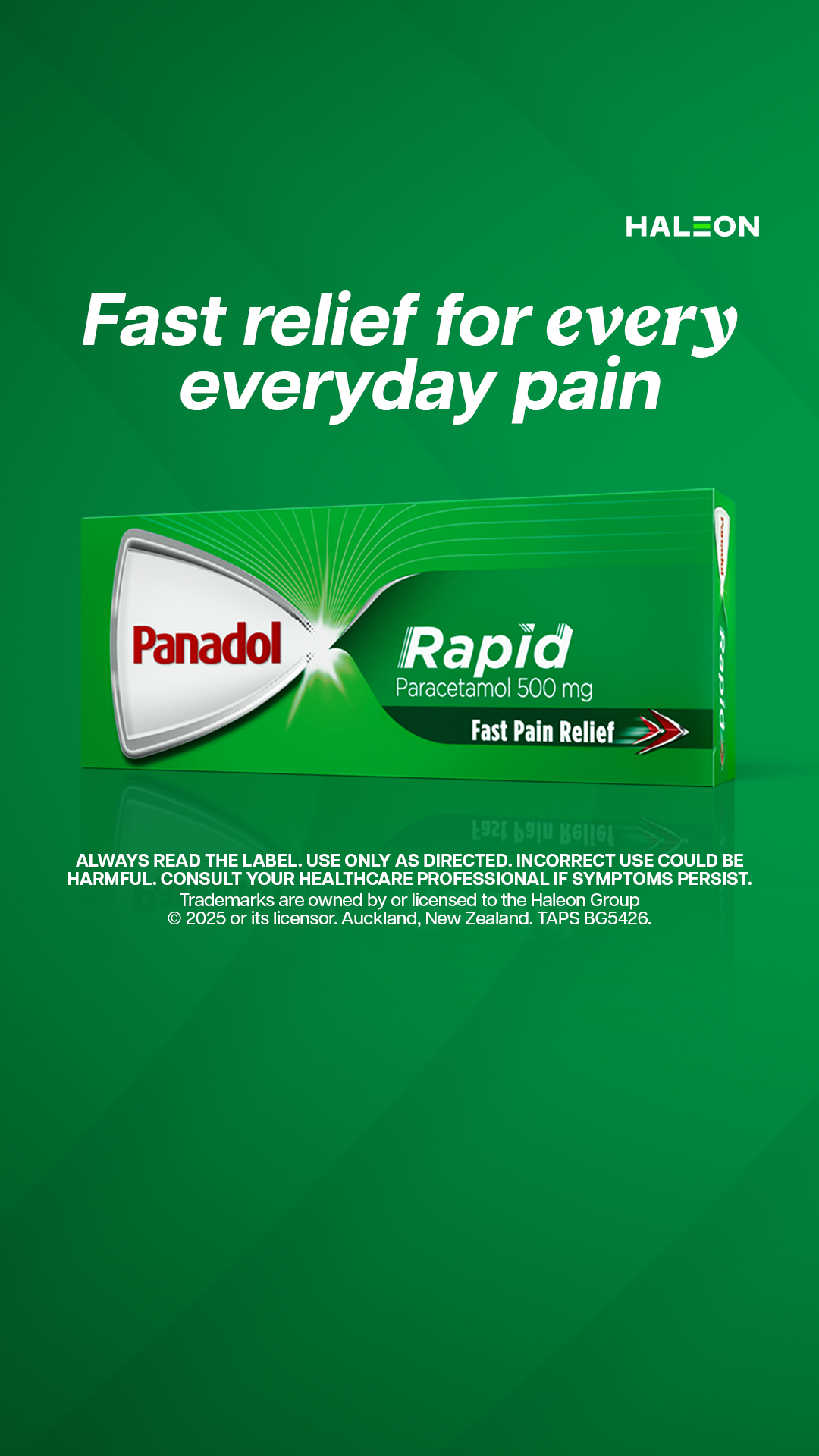 Panadol Facebook ad
