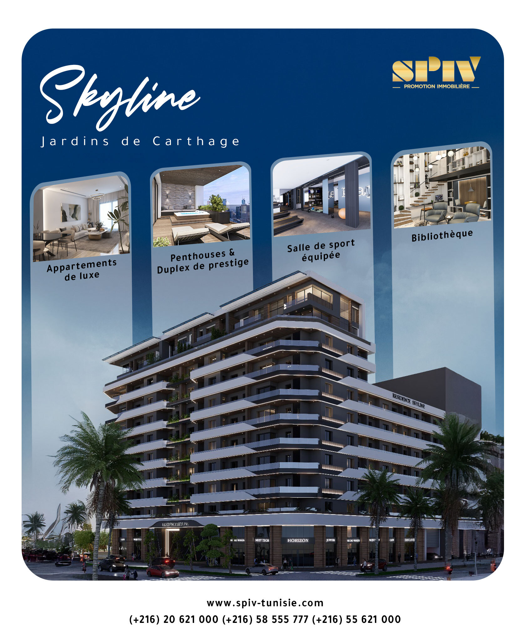 SPIV Promotion Immobilière Facebook ad: Résidence 𝑺𝑲𝒀𝑳𝑰𝑵𝑬, 𝐉𝐚𝐫𝐝𝐢𝐧𝐬 𝐝𝐞…