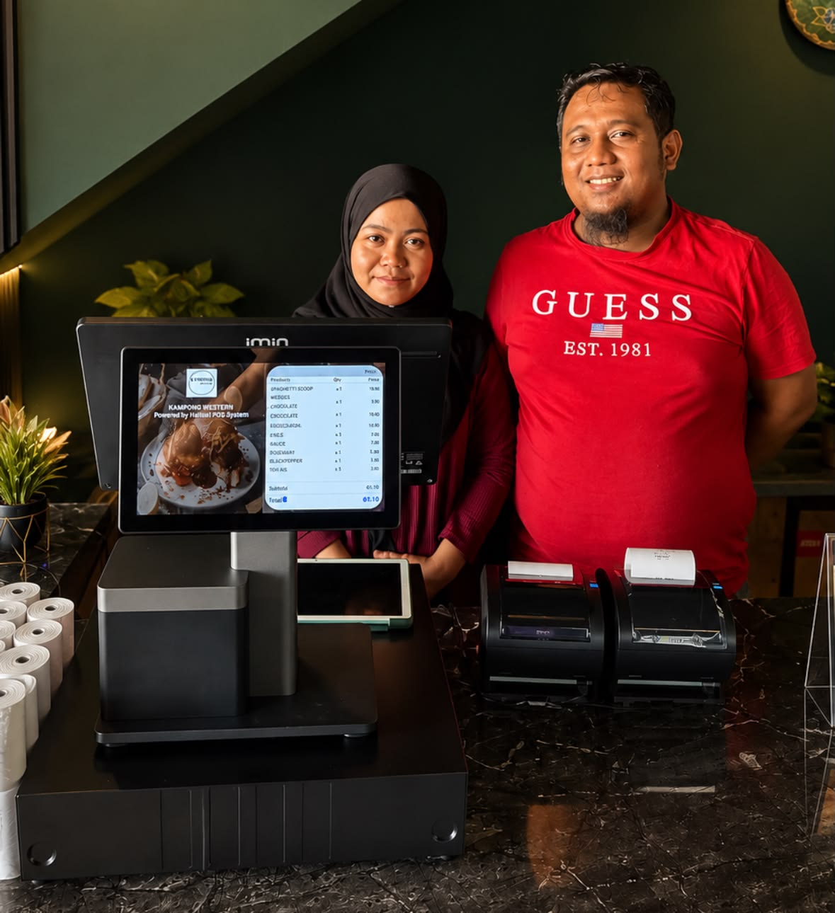 Halloo POS System Facebook ad