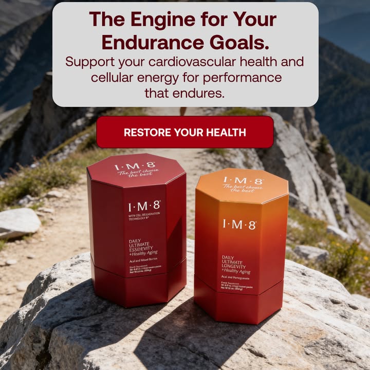 IM8 Global Facebook ad: The Beckham Stack: Nutrition Meets Longevity