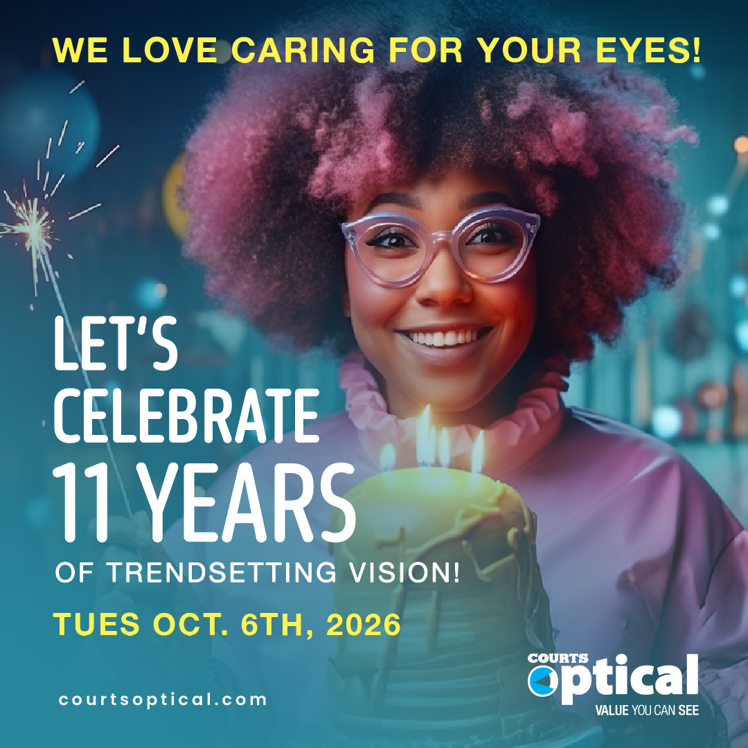 Courts Optical Antigua Facebook ad: Make an Appointment | Optometrist Appointment At Courts…